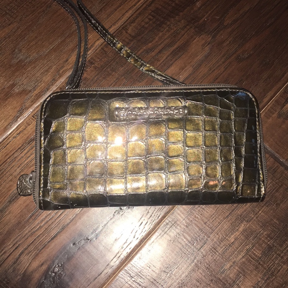Brighton Cher Croc Wallet